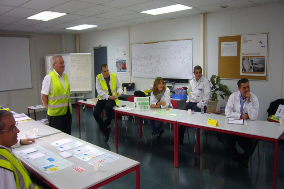 Formation-action en entreprise