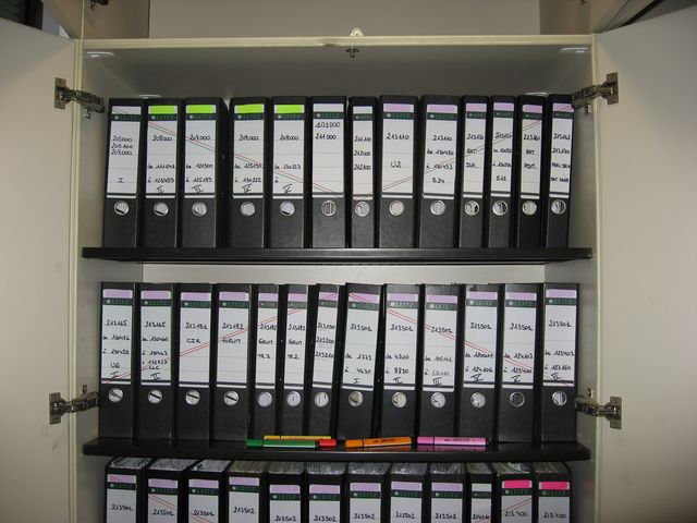Armoire administrative standardisée