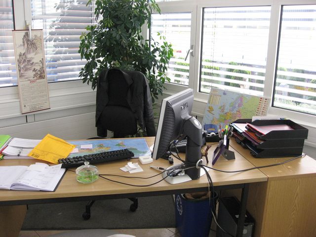 Bureau avant une démarche 5S